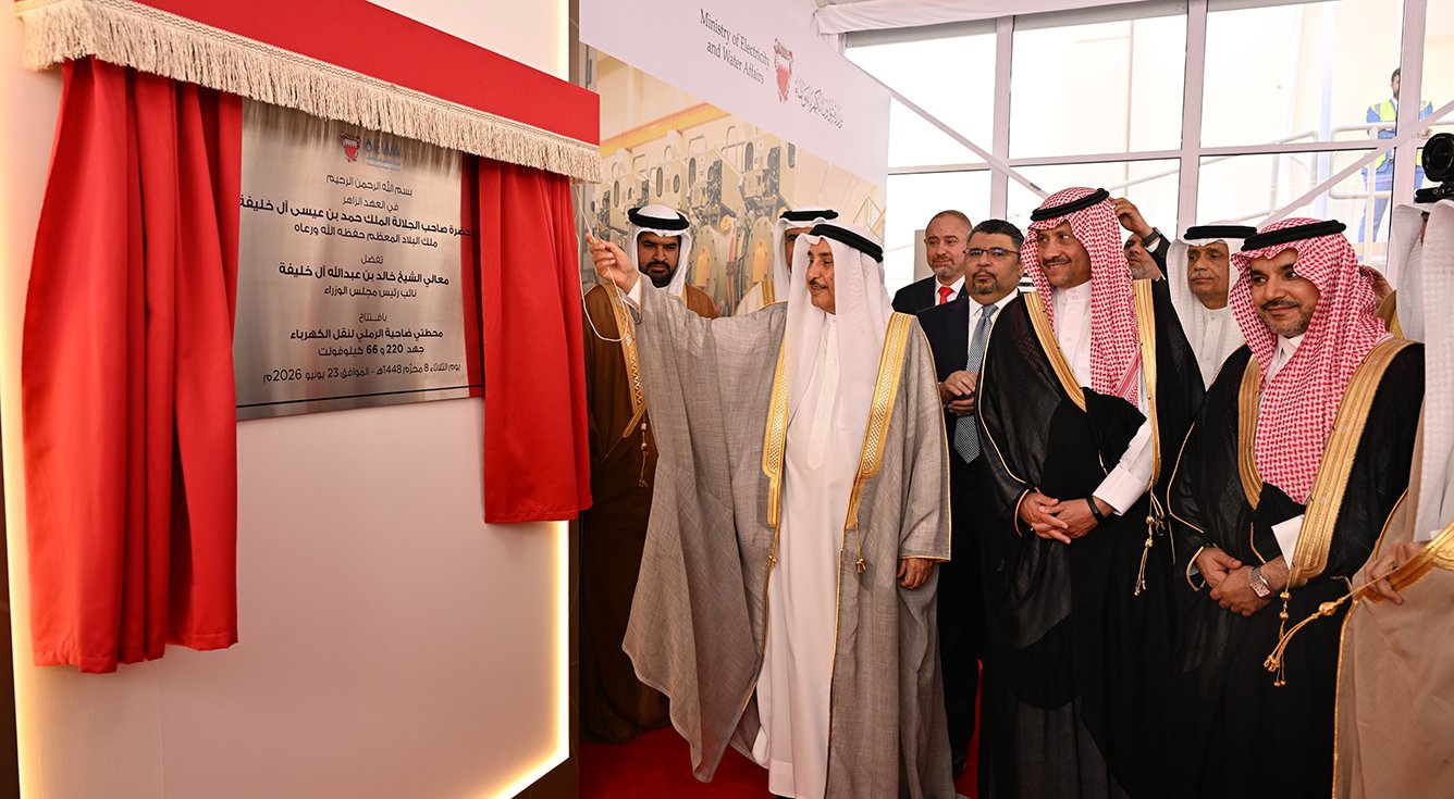 Deputy Prime Minister inaugurates Al Ramli District electricity transmission substations