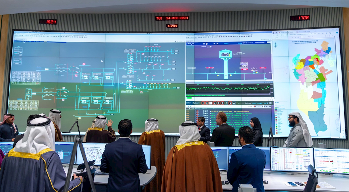 سمو ولي العهد رئيس مجلس الوزراء: أهميةٌ استراتيجية لافتتاح مركز التحكم لشبكتي الكهرباء والماء على صعيد تطوير وتعزيز كفاءة البنية التحتية ورفع الطاقة الاستيعابية بما يرفد مسارات البناء والتنمية