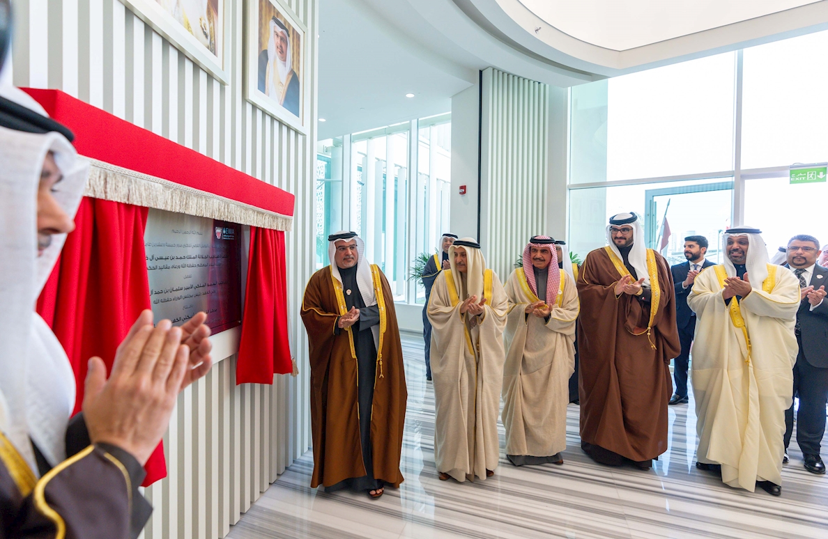 His Royal Highness Prince Salman bin Hamad Al Khalifa, the Crown Prince and Prime Minister, emphasized the strategic importance of inaugurating the Electricity and Water Networks Control Centre in enhancing infrastructure efficiency and increasing capacity to support development and growth.