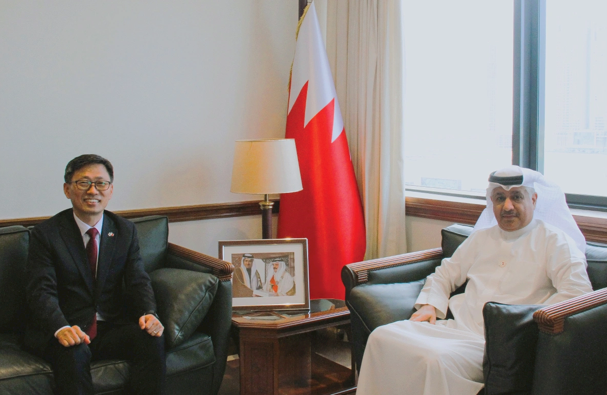 EWA President Receives the Ambassador of the Republic of Korea 