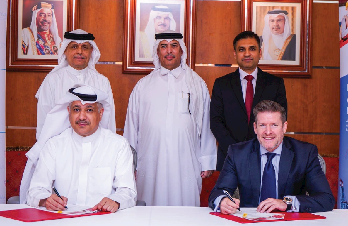 هيئة الكهرباء والماء توقع مذكرة تفاهم مع أي بي أم تيرمينالز البحرين