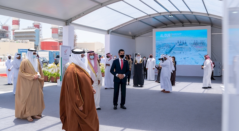 Inauguration Ceremony of Al Dur 2 Power and Water Production Plant – Phase One