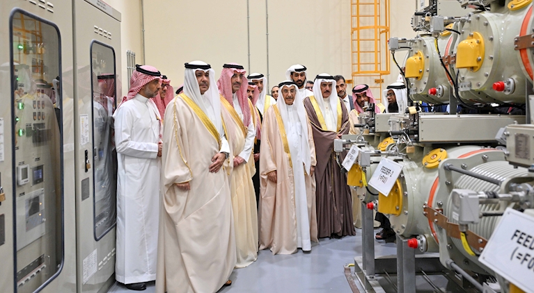 Inauguration Ceremony of the Electricity Transmission and Water Distribution Stations at Al Hidd Housing Project